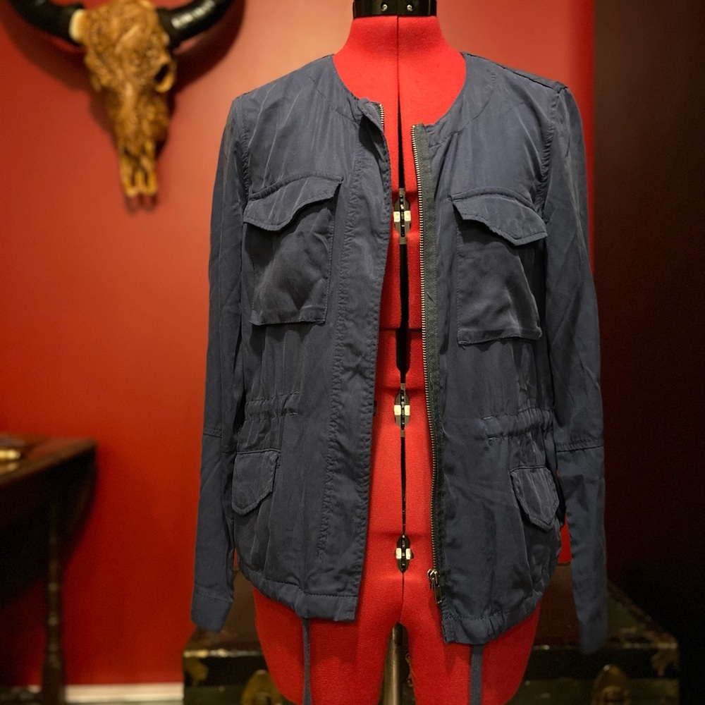 Light weight NAVY BLUE -Cargo jacket